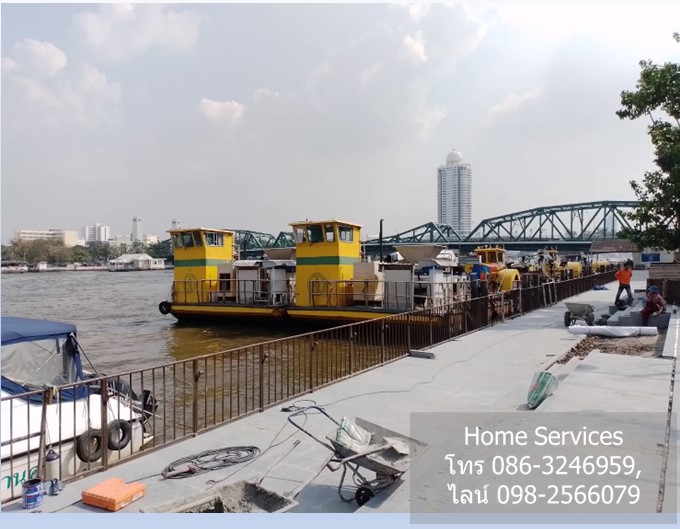 ให้เช่าที่ดินติดแม่น้ำเจ้าพระยา 270 ตรว. ถ.เทศบาล สาย – ถ.ประชาธิปก ใกล้สะพานพุทธ เหมาะทำร้านอาหารทุกประเภท